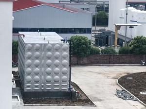 成都彭州500立方不锈钢水箱工程案例