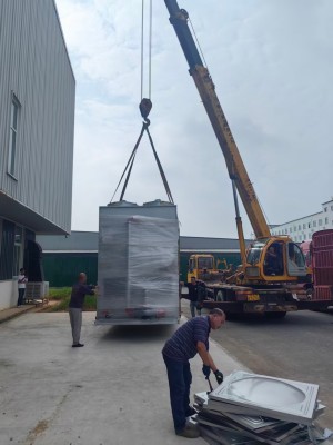 四川夹江200t闭式冷却塔工程案例